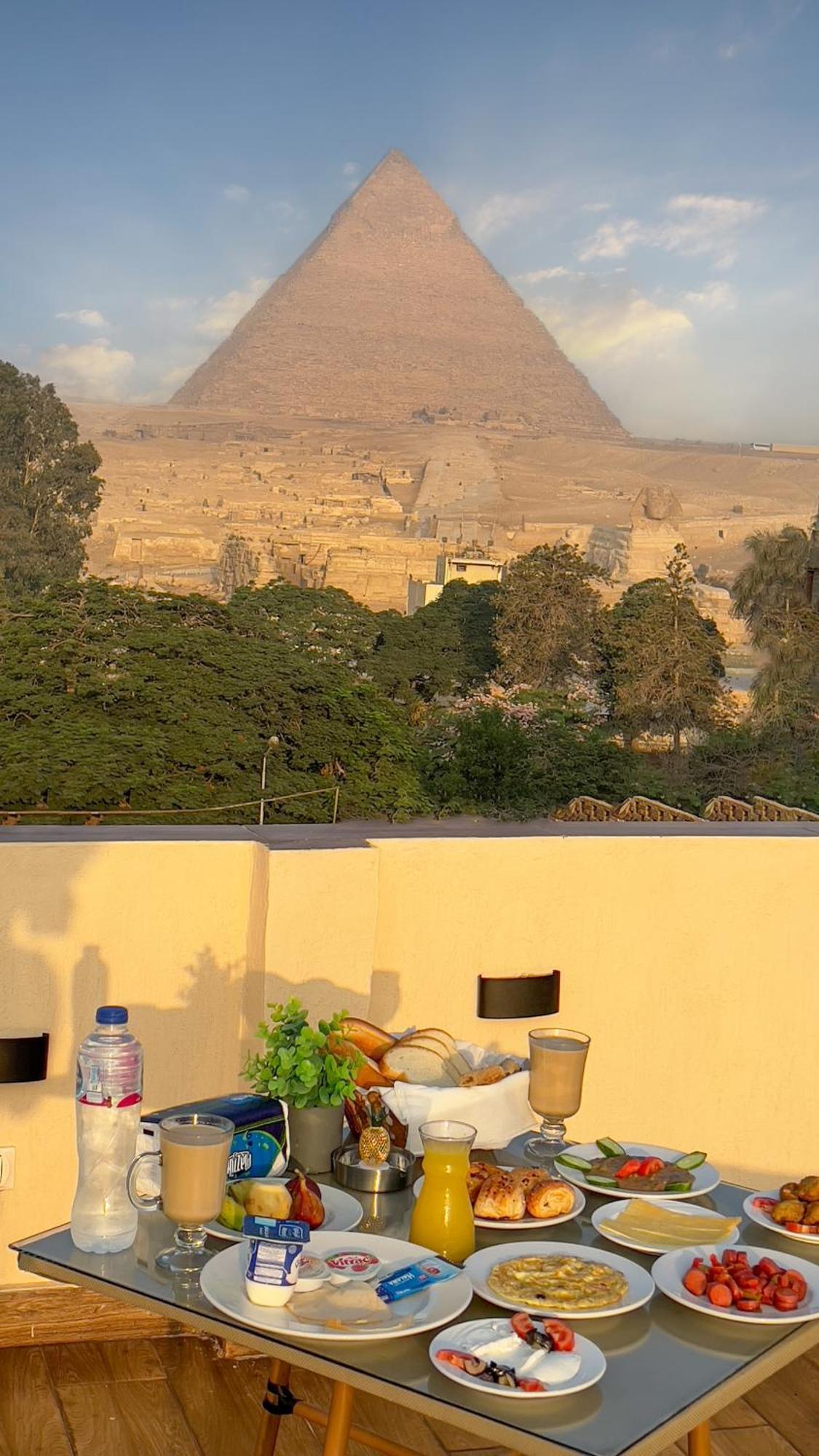 Pyramids Glory Inn Kafret el-Gabal Zewnętrze zdjęcie