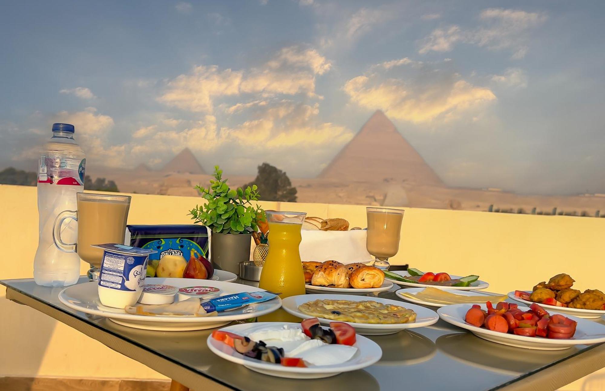 Pyramids Glory Inn Kafret el-Gabal Zewnętrze zdjęcie